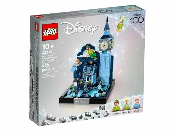 Конструктор LEGO Disney 43232 Полет Питера Пэна и Венди над Лондоном